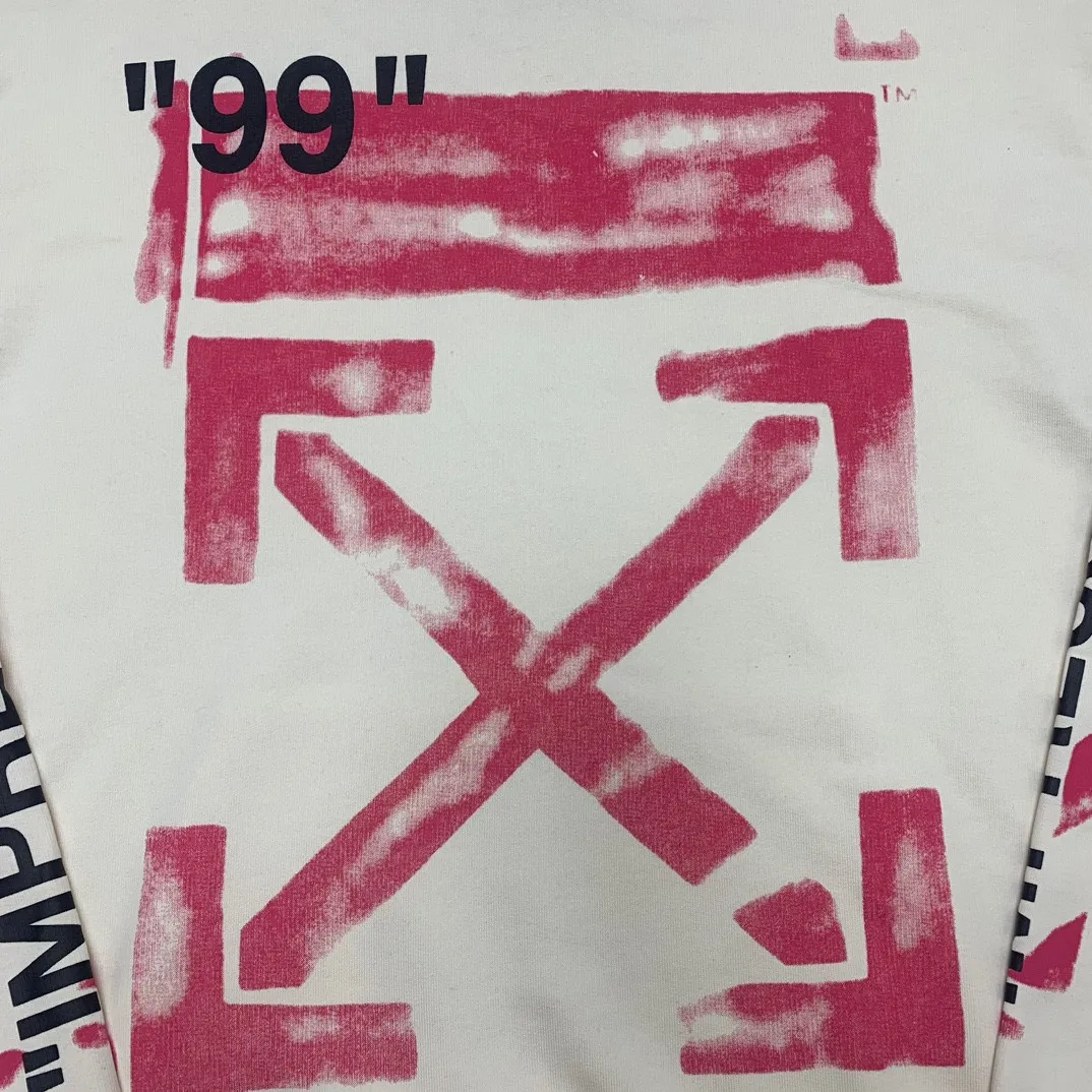 The top tested version OFF-WHITE (OW) 99 pink oil graffiti for men and women couples pure cotton loose pullover hooded sweatshirt jacket zipper professional handmade dot printing, delicate and full, strong color layering, the printing is breathable and non-sticky! The gradient of the layers is clear, the texture and texture are visible, the fabric and printing are completely combined, and the frosted feel is delicate. The fabric is made of 460g fish scale terry cotton fabric, which has a full drape. Customized zipper pull with OFFWHITE metal engraving on it and a concave feel. This is a must-see for identification. The hat rope pendant clock has metal engravings. This is a detail that is easily overlooked.  Like Monet's oil paintings, it has always occupied the top sales list on major domestic and foreign platforms, and offline stores can also be said to be often out of stock.  Couple matching, personalized and trendy! The style is elegant and classic, versatile for daily use. Couple style 👫 Can be worn by both men and women P: 390